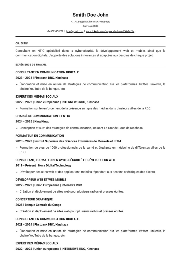 Modèle Canadien
